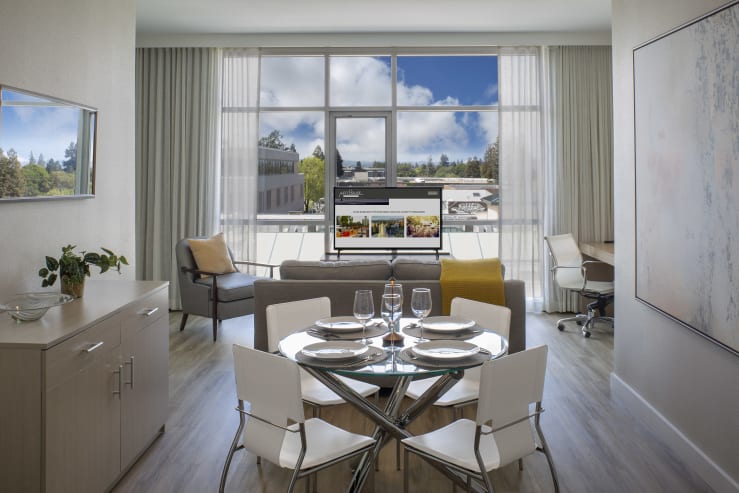 Independent hotels art house hotel cityscape apartment living room 3 tony pace aim8vj